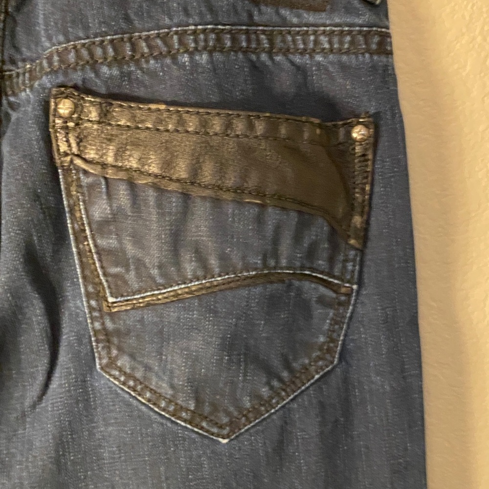 36x34 Classic Indigo Straight-Leg Jeans - Picture 5 of 7